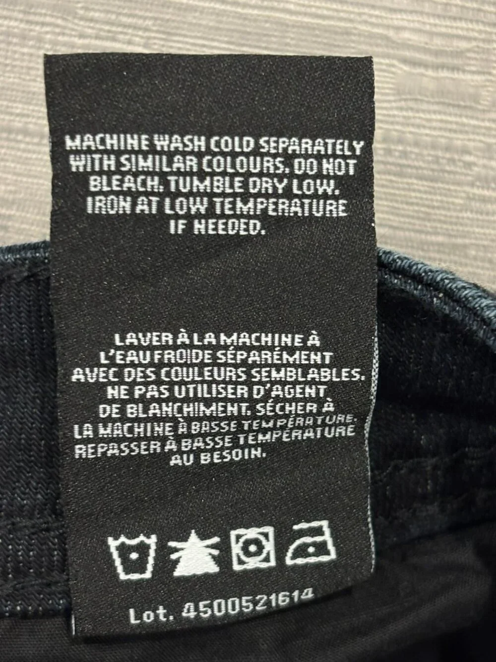 Buffalo David Bitton Jack Jeans Mens 34 x 32 Slim Fit Straight Dark Wash Denim - Picture 14 of 14